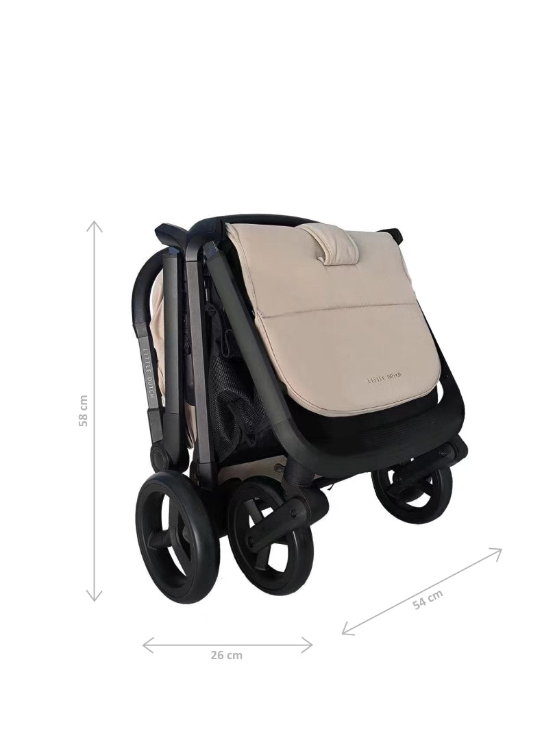 Saco para silla de paseo Comfort - Beige | Little Dutch