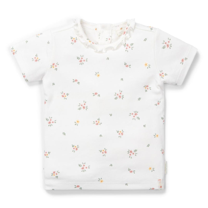 Little Dutch T-shirt met korte mouwen White Meadows