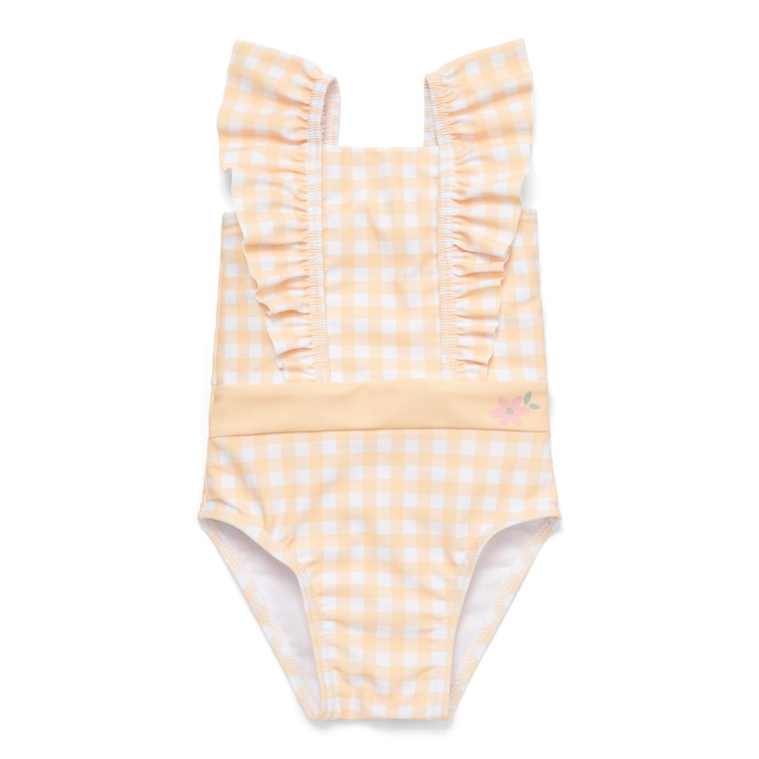 Little Dutch Badeanzug Sunshine Checks – weitere Produktansicht mit Volants