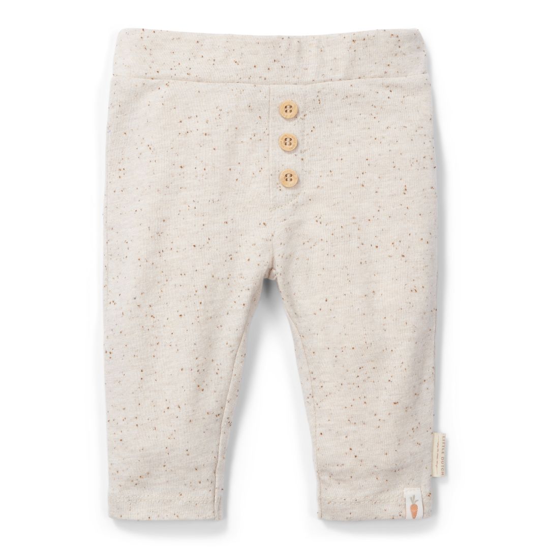 Little Dutch Babyhose Nappy Sand aus Bio-Baumwolle mit elastischen Bündchen