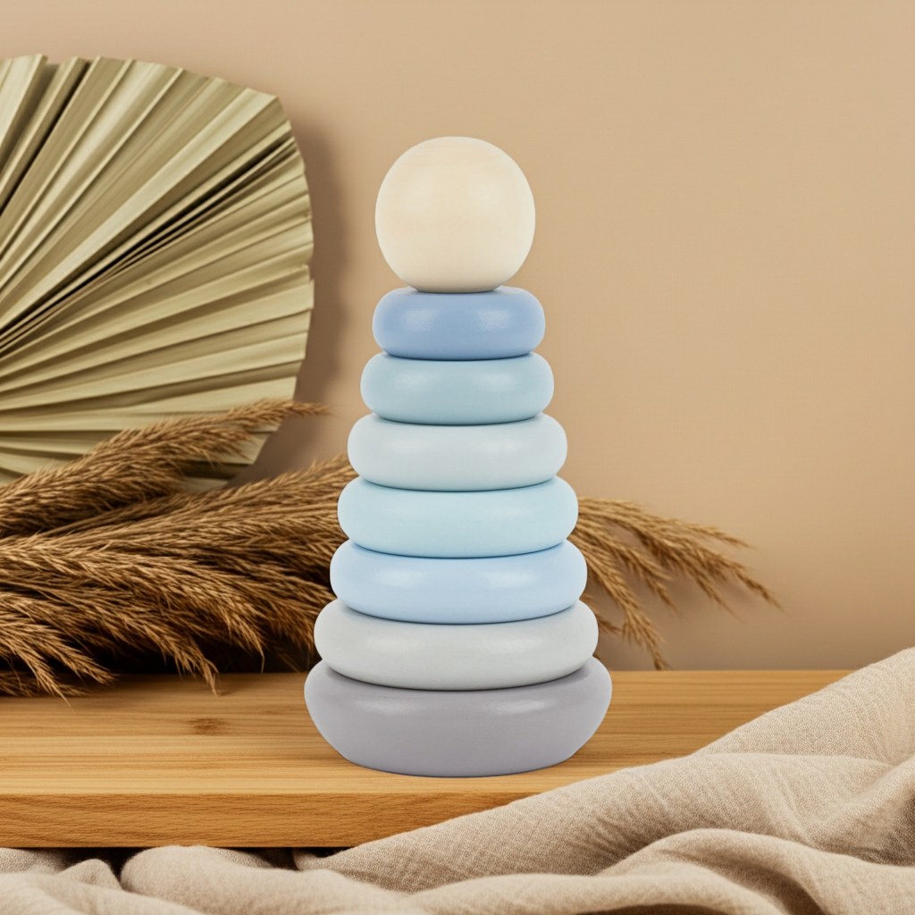 Bieco Stapelturm Hazy Blau – weitere Ansicht