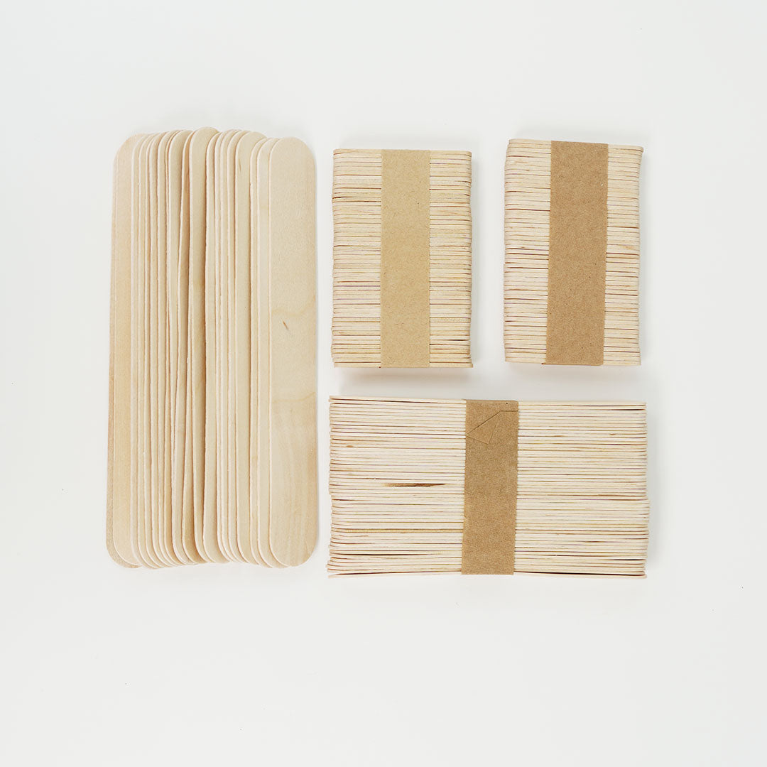 Kit de construction Crèche de Noël avec 170 bâtonnets en bois | Schmatzepuffer