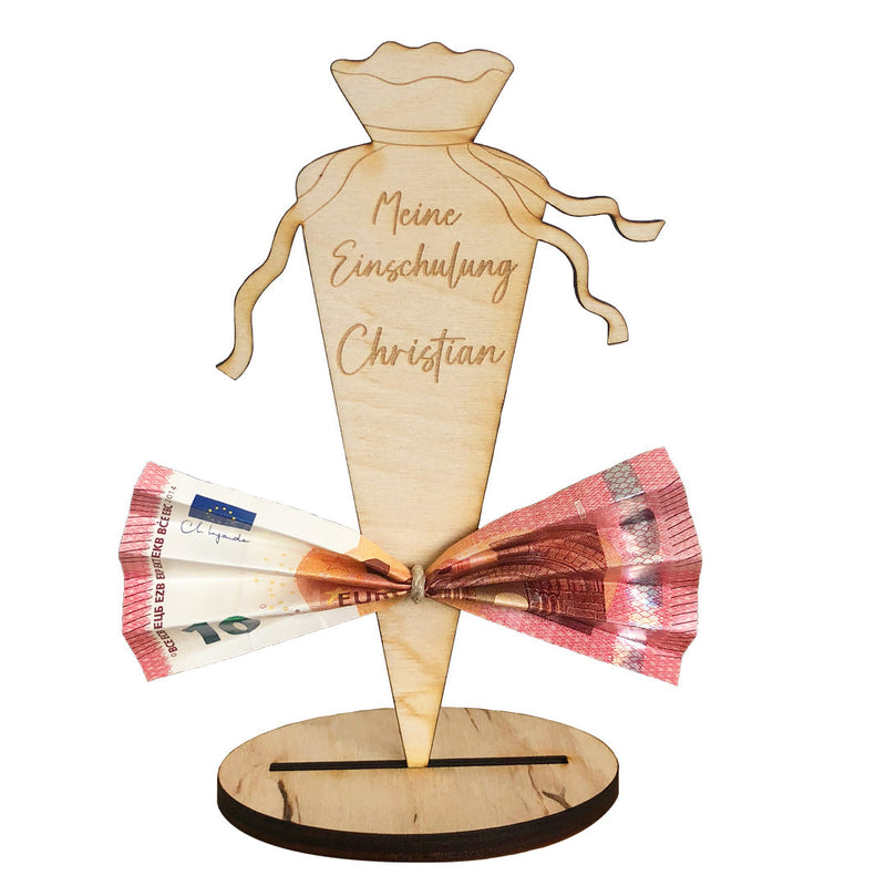 Regalo en dinero para la escolarización | Schmatzepuffer