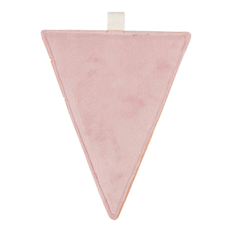 Rosa Little Dutch Fähnchen als Element für eine Namensgirlande