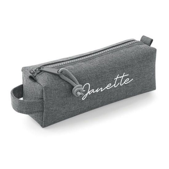 Etui grijs | gepersonaliseerd door Schmatzepuffer