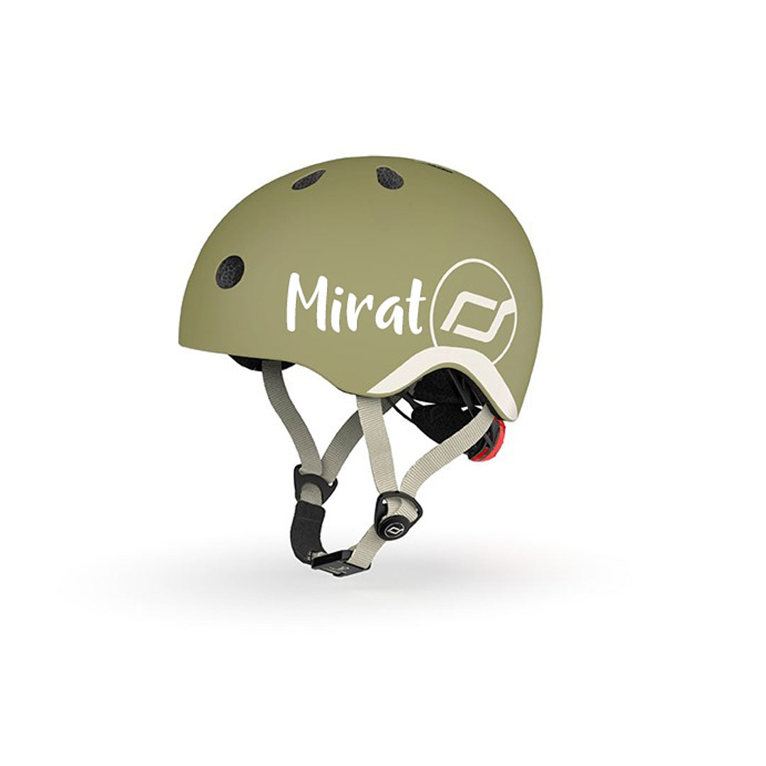 Helmet XXS - S olive | Scoot and ride