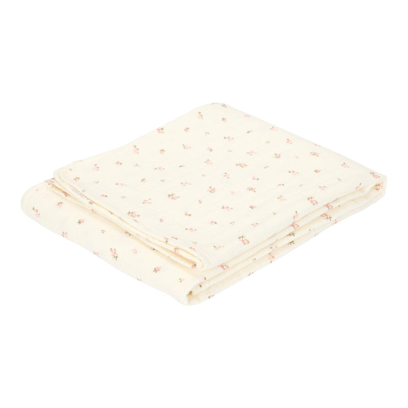 Couverture d'été hydrophile Fairy Blossom pour lit de bébé | Little Dutch