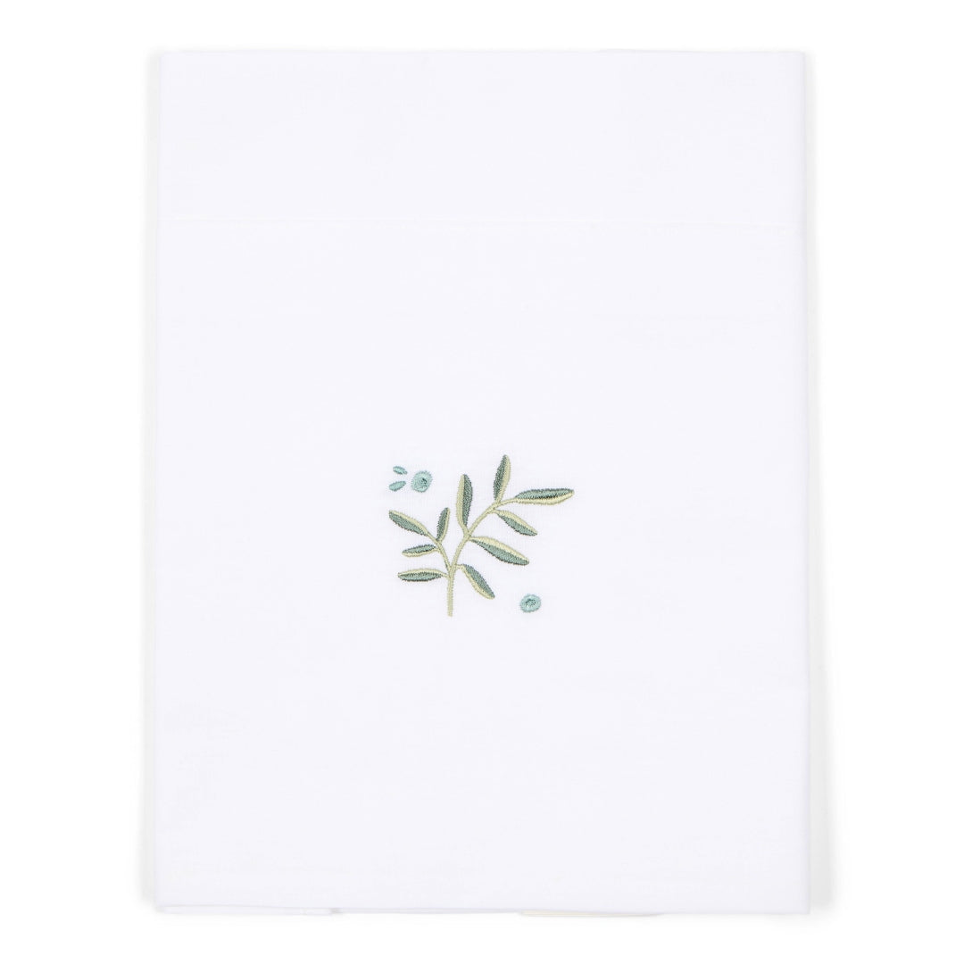 Little Dutch Kinderbettlaken Blueberry Leaves 110 x 140 cm