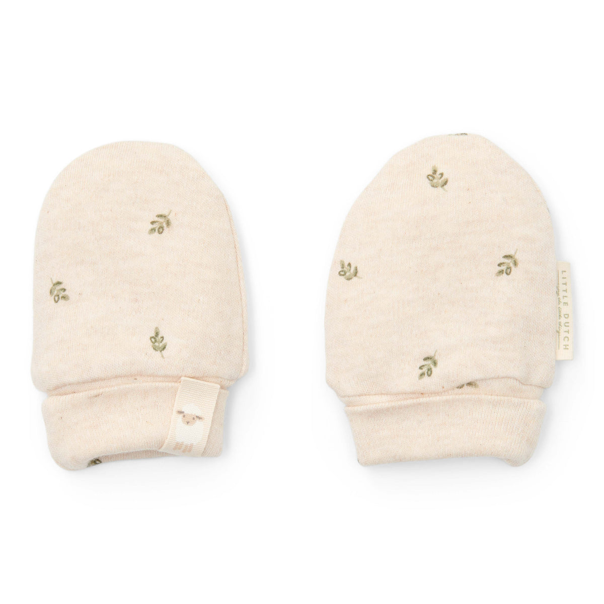 Little Dutch Kratzhandschuhe Green Leaves – One Size