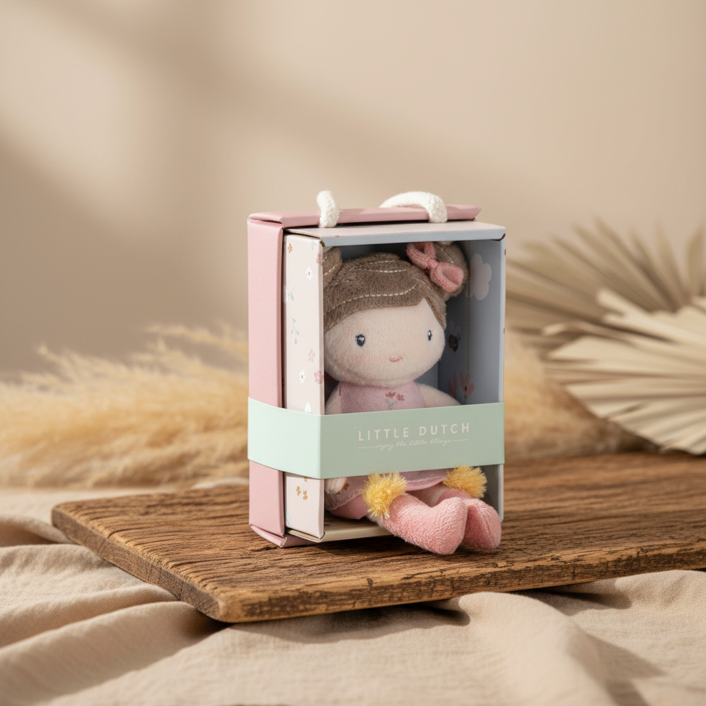 Knuffelpop Rosa 10 cm