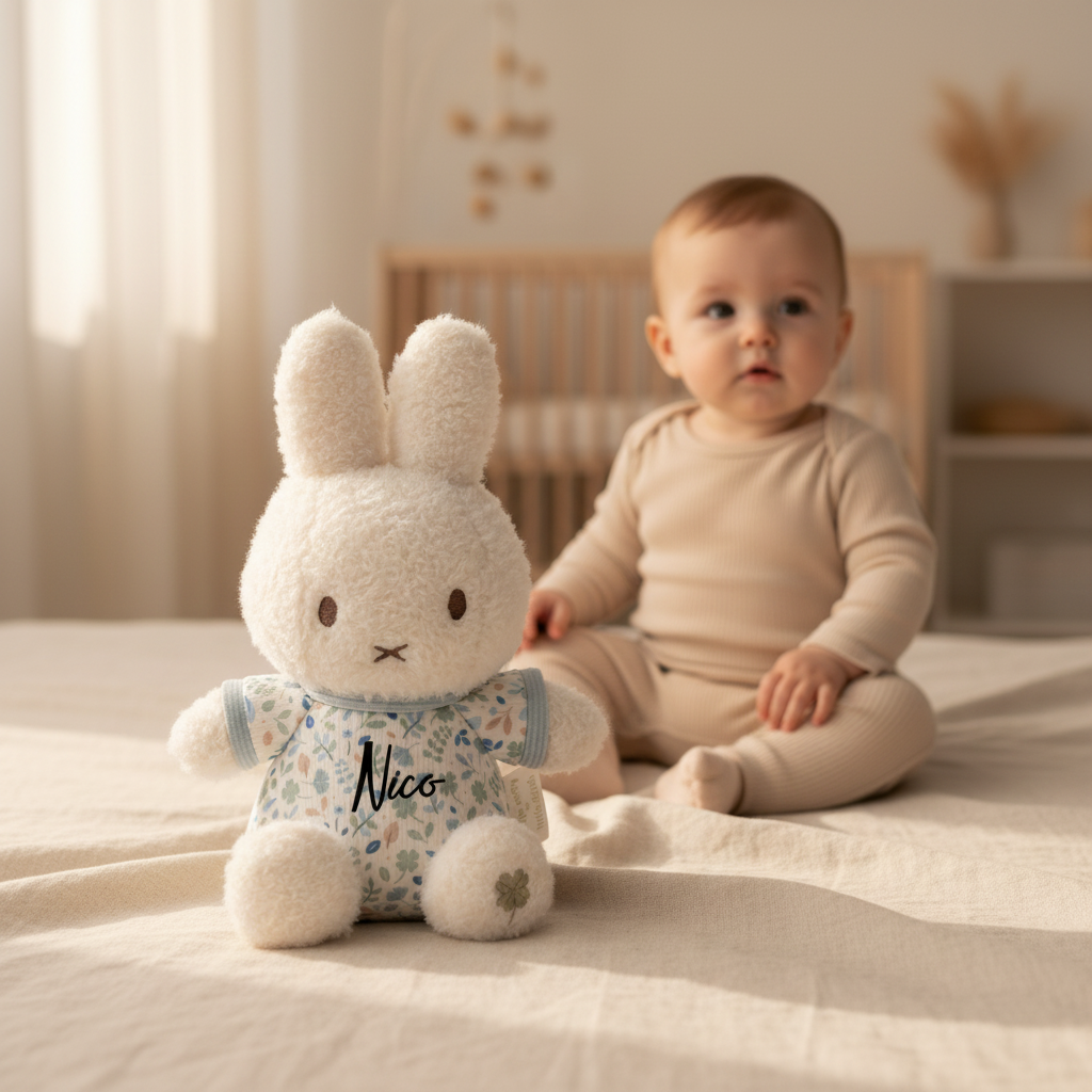 Kuscheltier Hase Lucky Leaves, 20 cm  x Miffy