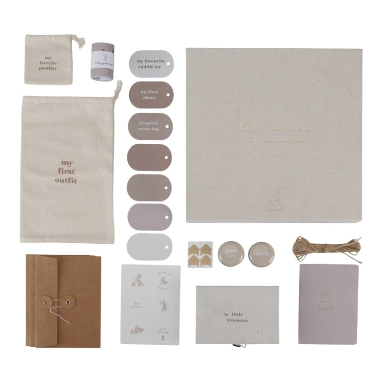 Herinneringsdoos Newborn Naturals – personaliseerbaar | Little Dutch
