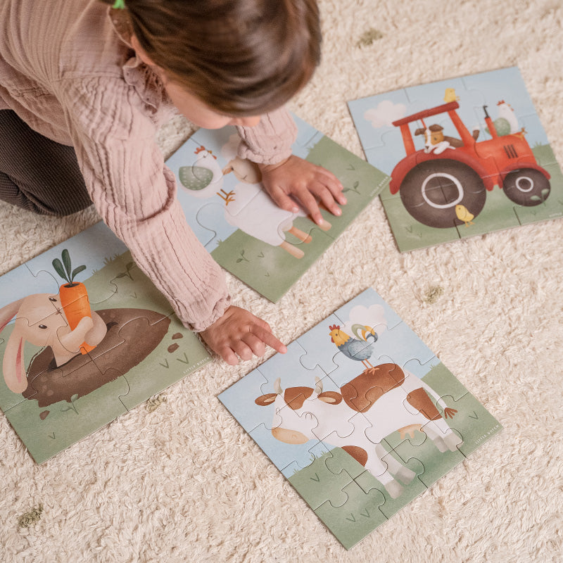 Little Dutch 4-in-1 Puzzle Little Farm – Detailansicht