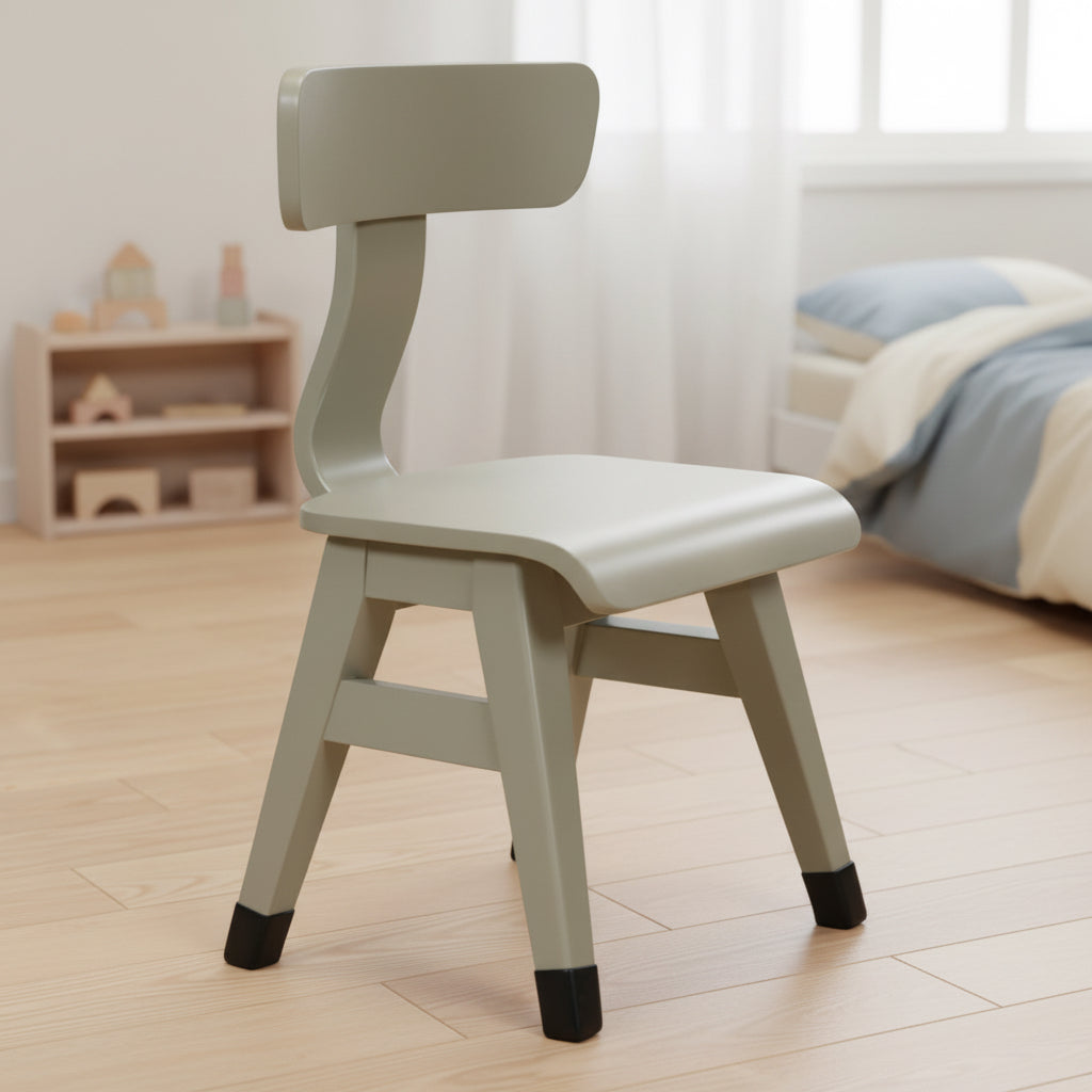 Little Dutch Kinderstuhl Olive aus Holz – Ansicht