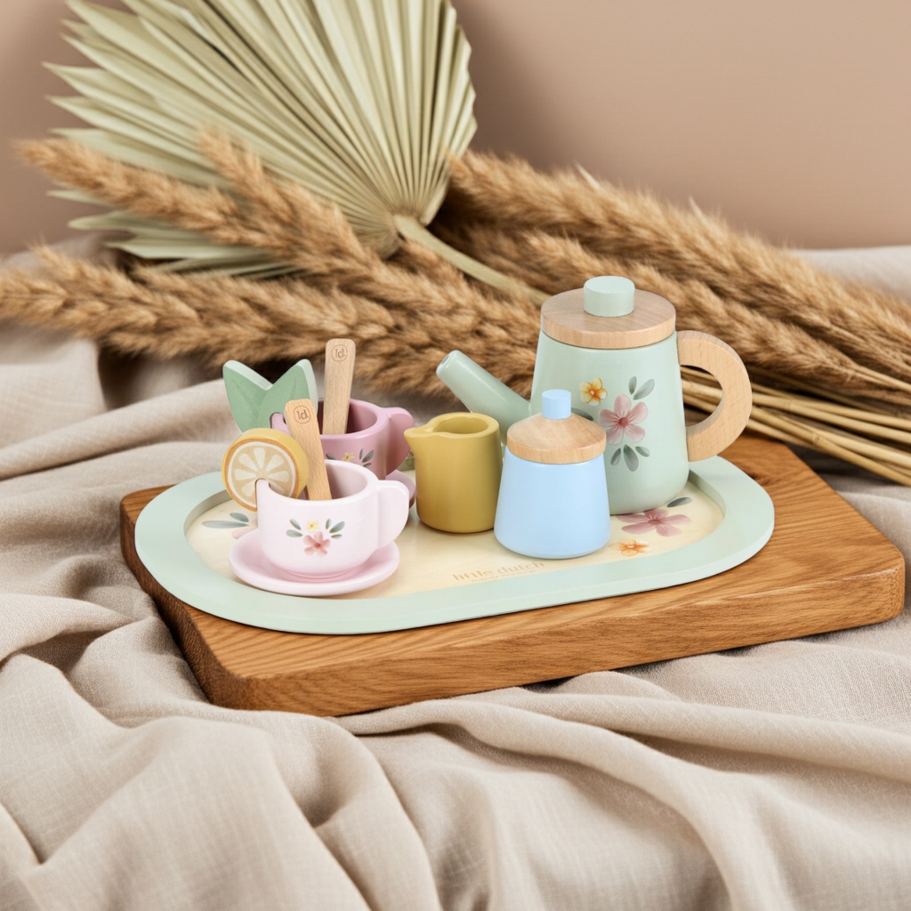 Holz-Tee-Set LD2507 – weitere Produktdarstellung
