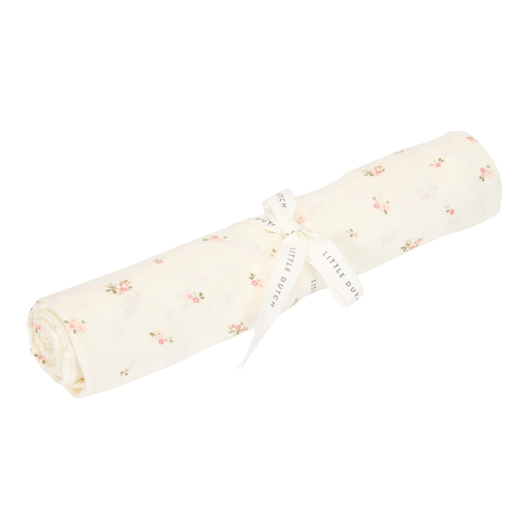 Little Dutch Musselintuch Fairy Blossom 120 × 120 cm