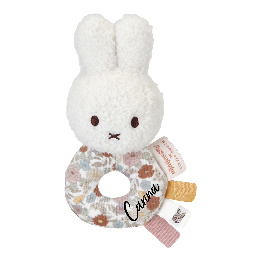 Sonaglio a forma di coniglietto Vintage Little Flowers | Miffy