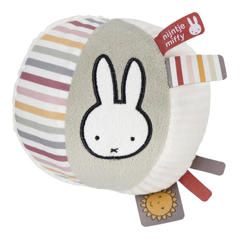 Miffy x Tiamo Aktivitätsball Fluffy Pink mit Rasselgeräusch