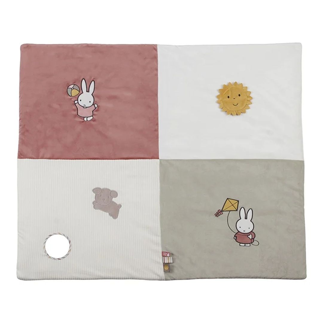 Copertina gioco Fluffy 80 x 100 cm rosa | Miffy x Tiamo