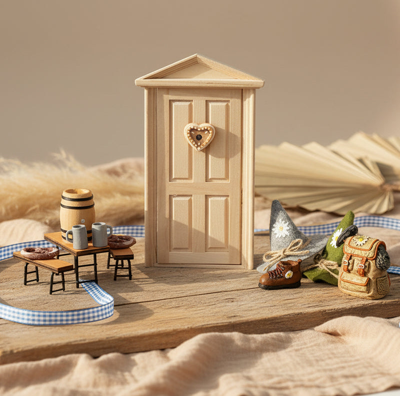 HobbyFun Wichtel Oktoberfest Set I mit Miniatur-Zubehör