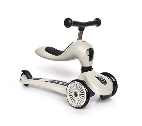 Step Highwaykick 1, Ash Grey | Scoot and Ride