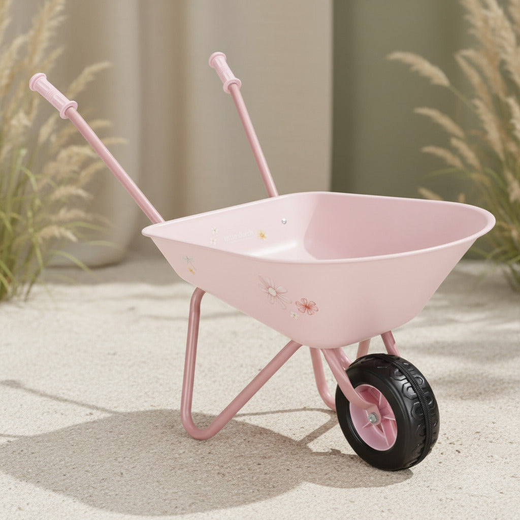 Little Dutch Fairy Garden Kinder-Schubkarre für Garten und Sandkasten ab 4 Jahren