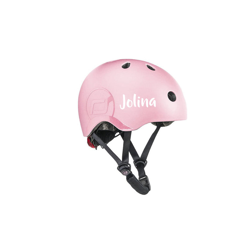Casco de bicicleta talla S-M, rosa | Scoot and Ride