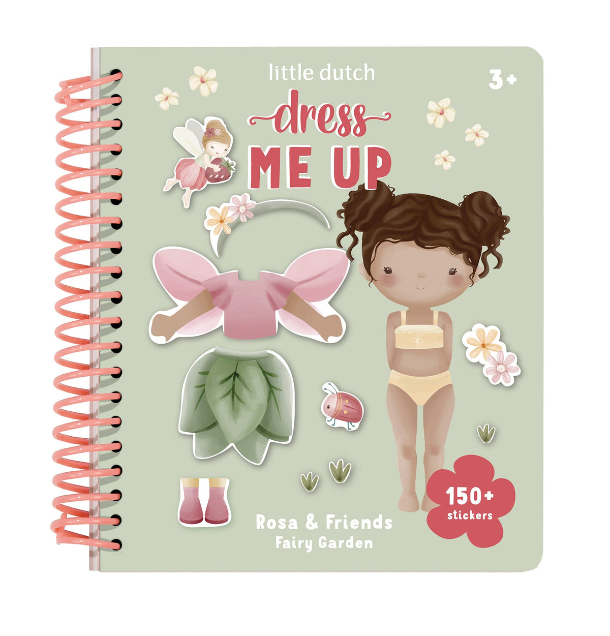 Little Dutch Stickerbuch Dress Me Up Fairy Garden