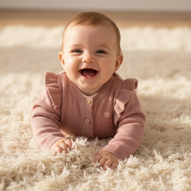 Little Dutch Baby Strickjacke Fairy Pink