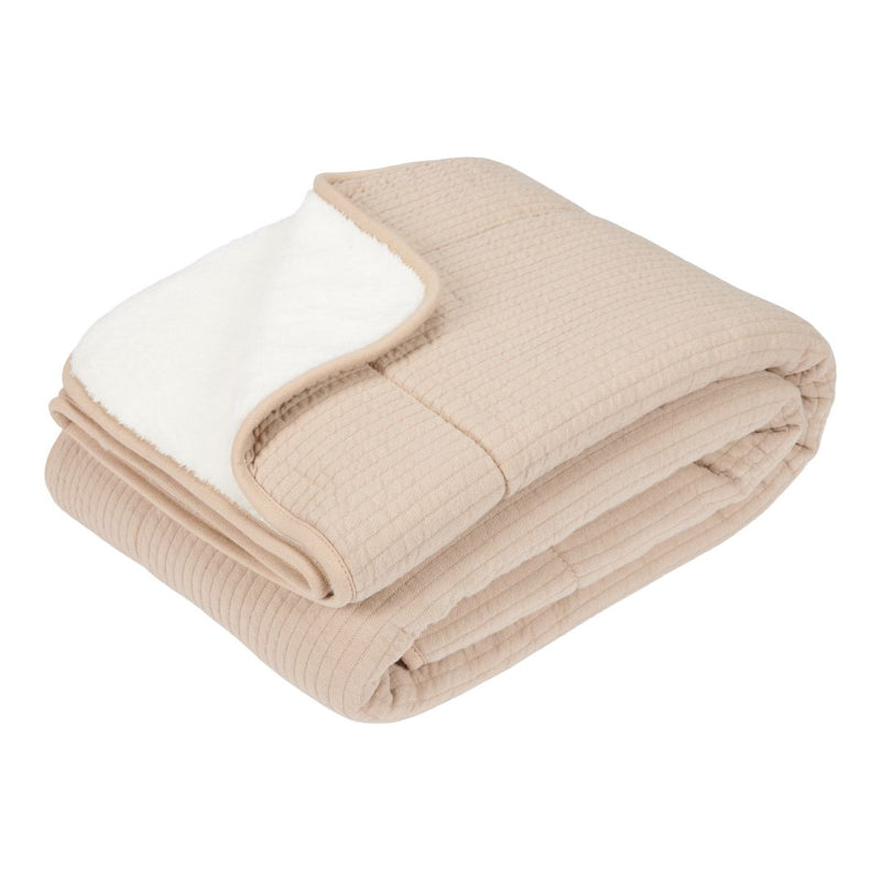 Little Dutch Kinderbettdecke Pure Beige 110 × 140 cm