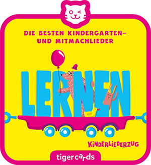 tigercard Kinderliederzug Folge 1 mit Kindergarten- und Mitmachliedern