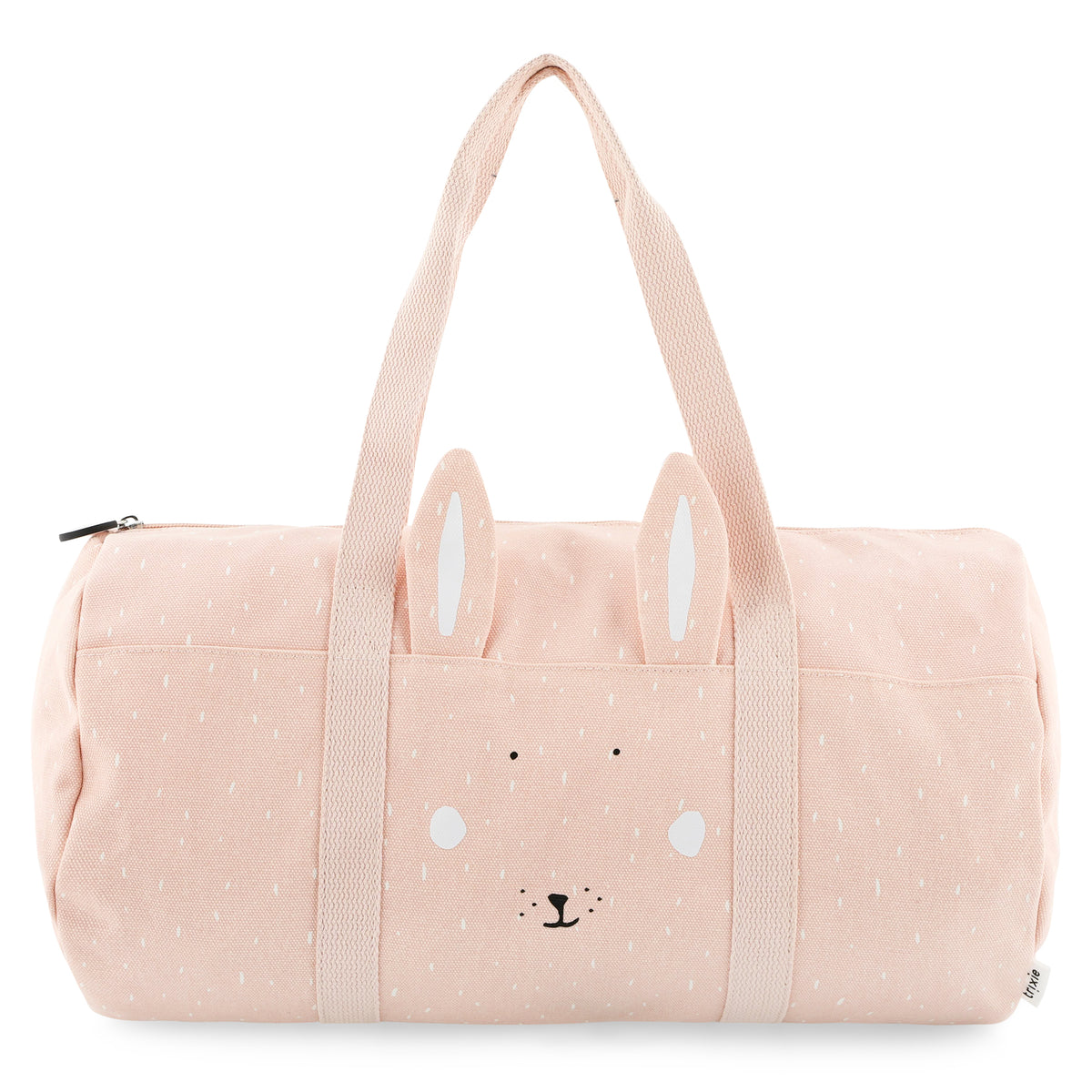 Trixie Kindertasche Frau Hase in Rosa – runde Tasche mit Hasenmotiv für Lieblingssachen, Sport und kleine Ausflüge