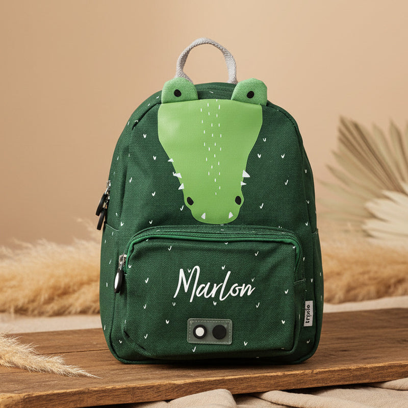 Trixie Kinderrucksack Herr Krokodil personalisierbar