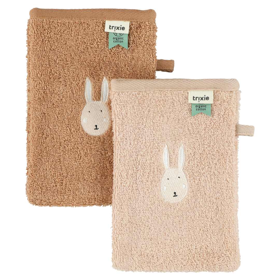 Trixie Waschhandschuhe Frau Hase im 2er-Set