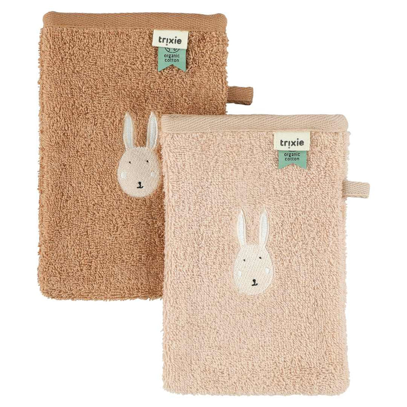 Trixie Waschhandschuhe Frau Hase im 2er-Set