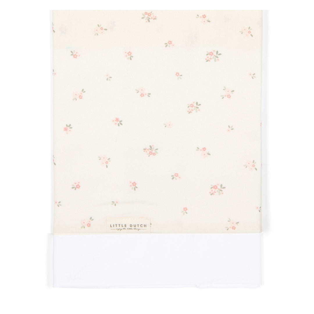 Wiegenlaken Fairy Blossom 70 × 100 cm mit Blumenmuster