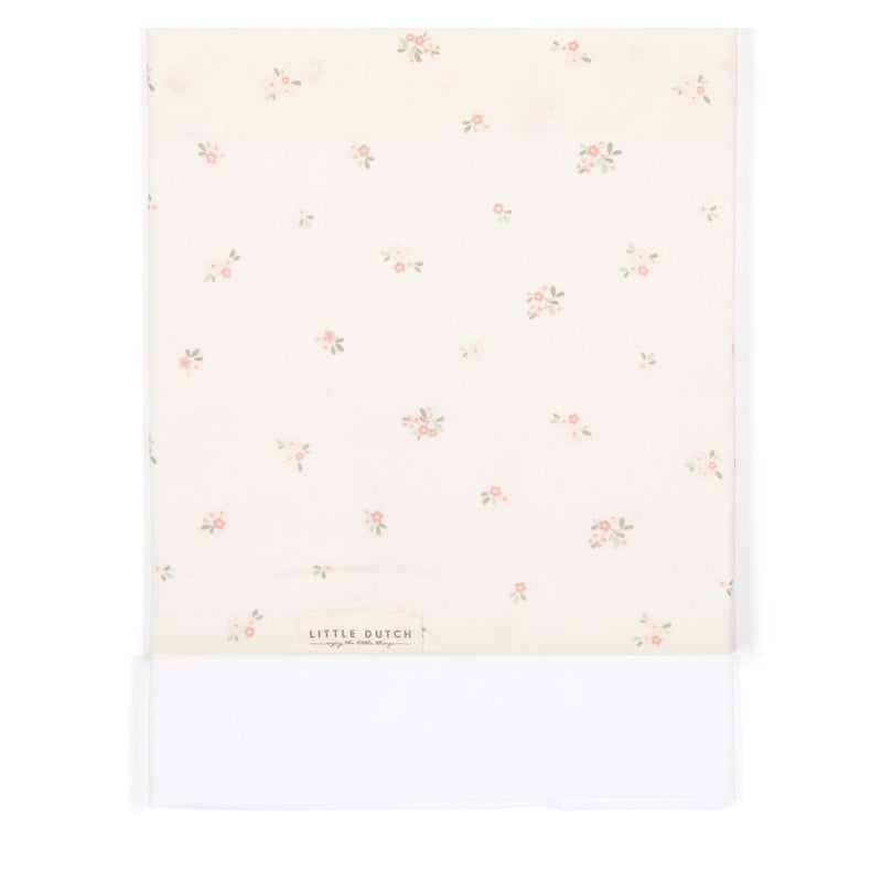 Wiegenlaken Fairy Blossom 70 × 100 cm mit Blumenmuster
