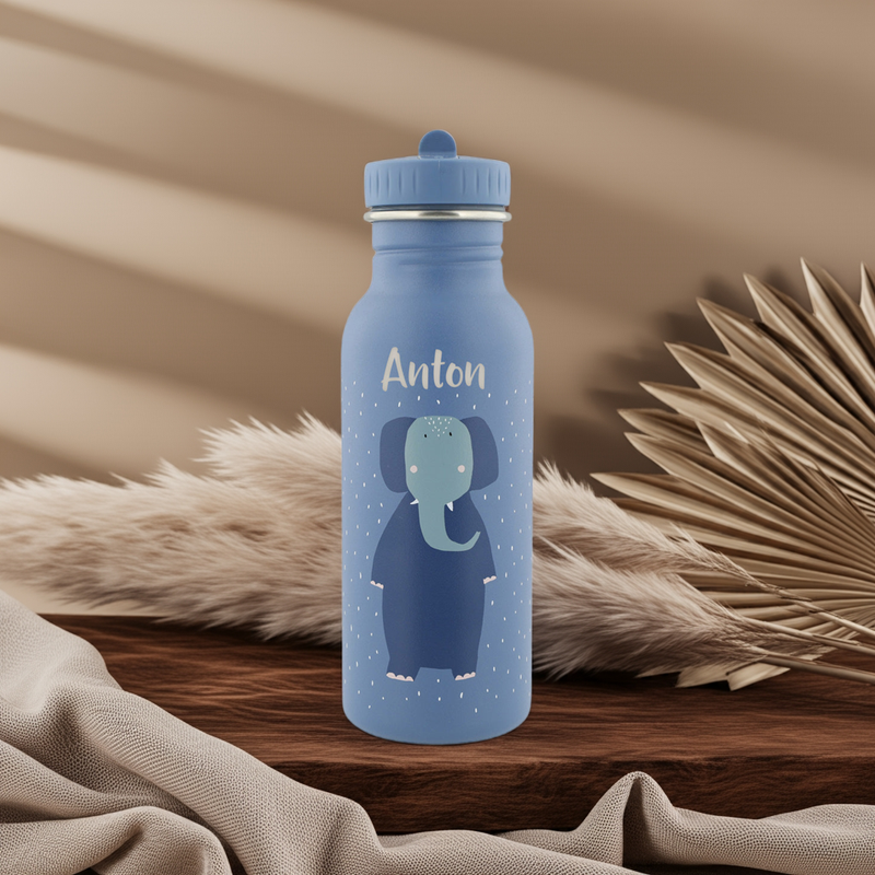 Botella de agua infantil personalizada TRIXIE - Animales