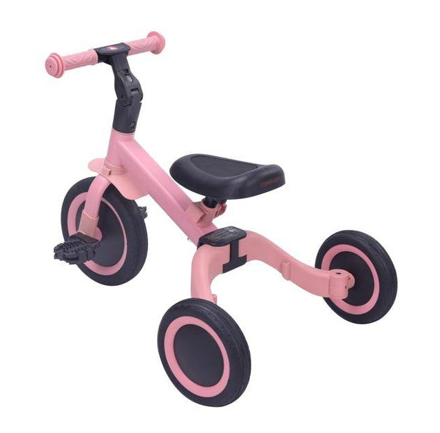 Topmark KAYA 4-in-1 Dreirad Pink mit drei Rädern und Laufrad-Funktion ab 18 Monaten
