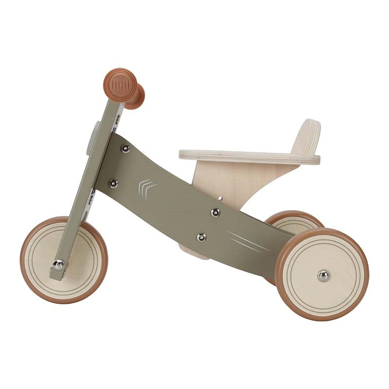 Little Dutch Holz-Dreirad Olive aus FSC-Holz