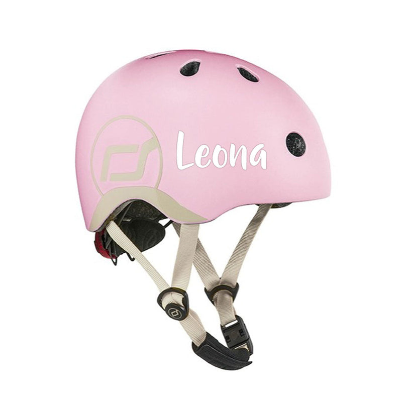 Casco de bicicleta talla XXS-S, rosa | Scoot & Ride