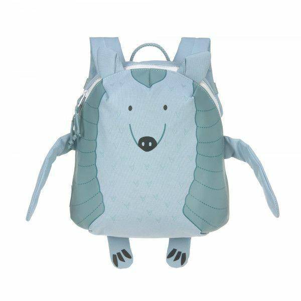 Lässig Kinderrucksack Gürteltier Lou Blau 3,5 Liter ab 2 Jahren