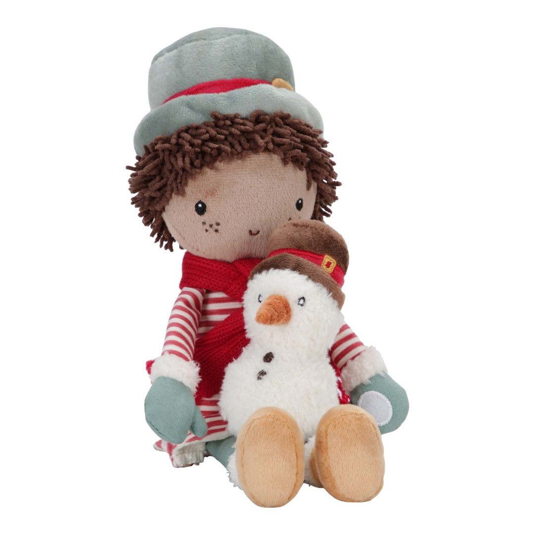 Little Dutch Weihnachts-Kuschelpuppe Jake 35 cm – Produktansicht