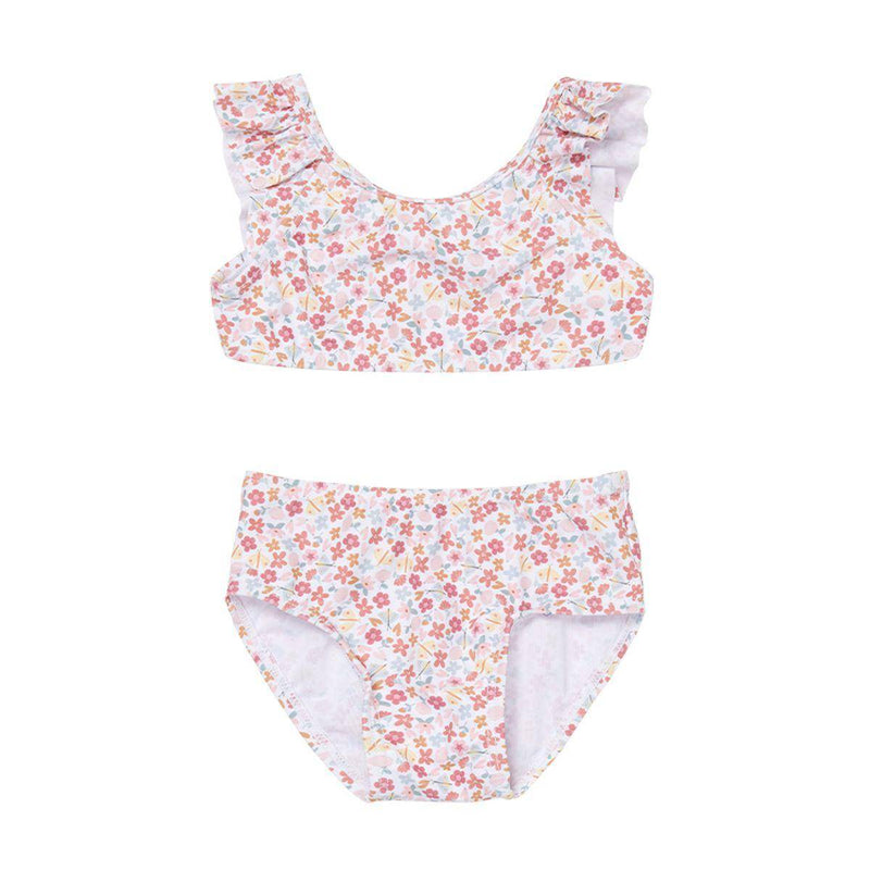 Little Dutch Bikini Summer Flowers mit Volants Größe 62/68