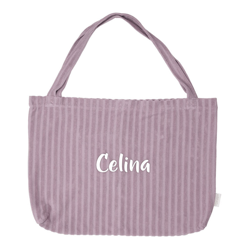 Wickeltasche Pure Mauve personalisierbar