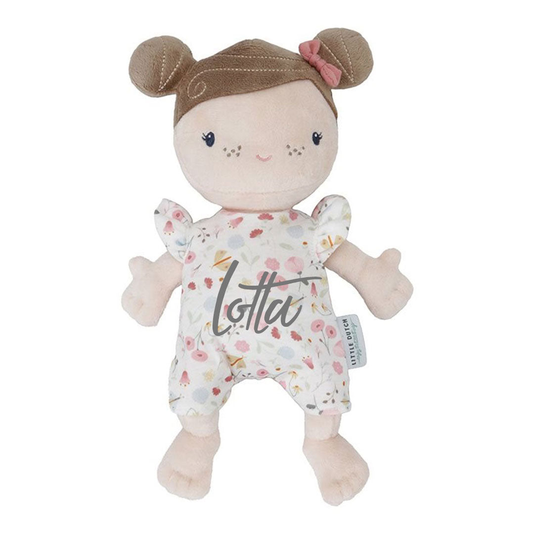Kuschelpuppe mit personalisiertem Namen