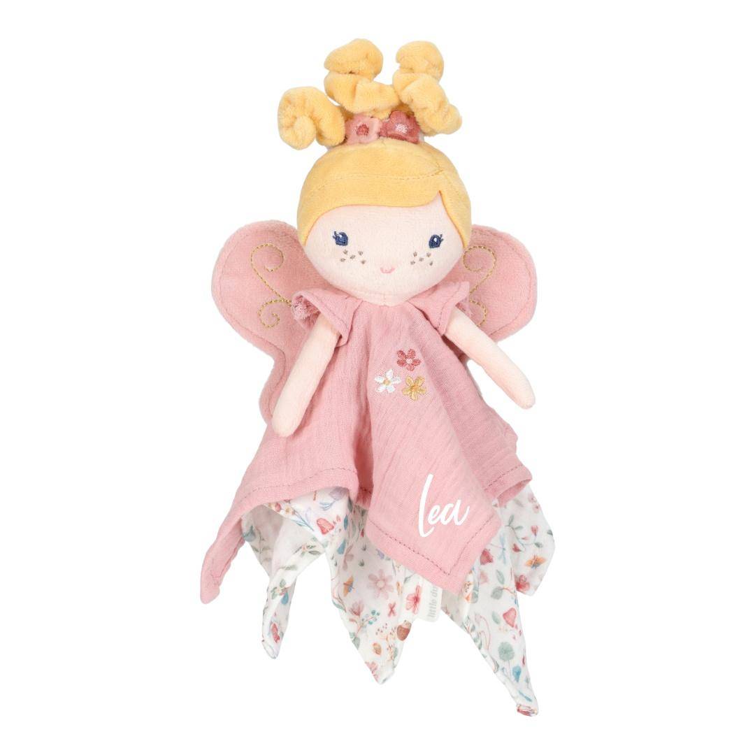 Little Dutch Fairy Mila Schmusetuch aus 100 Prozent Polyester – personalisierbar