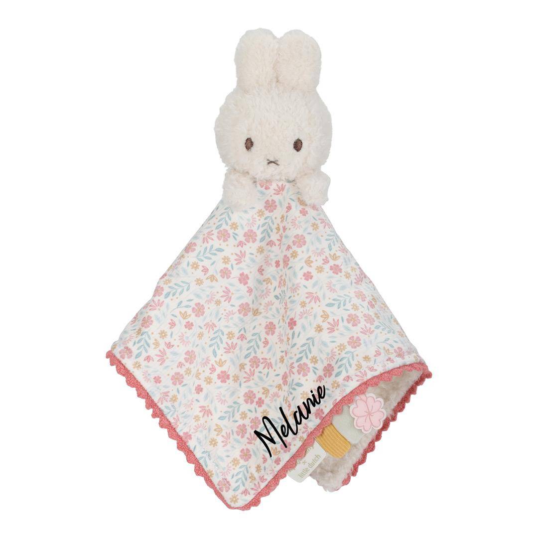 Knuffeldoekje konijn Lucky Blossom x Miffy