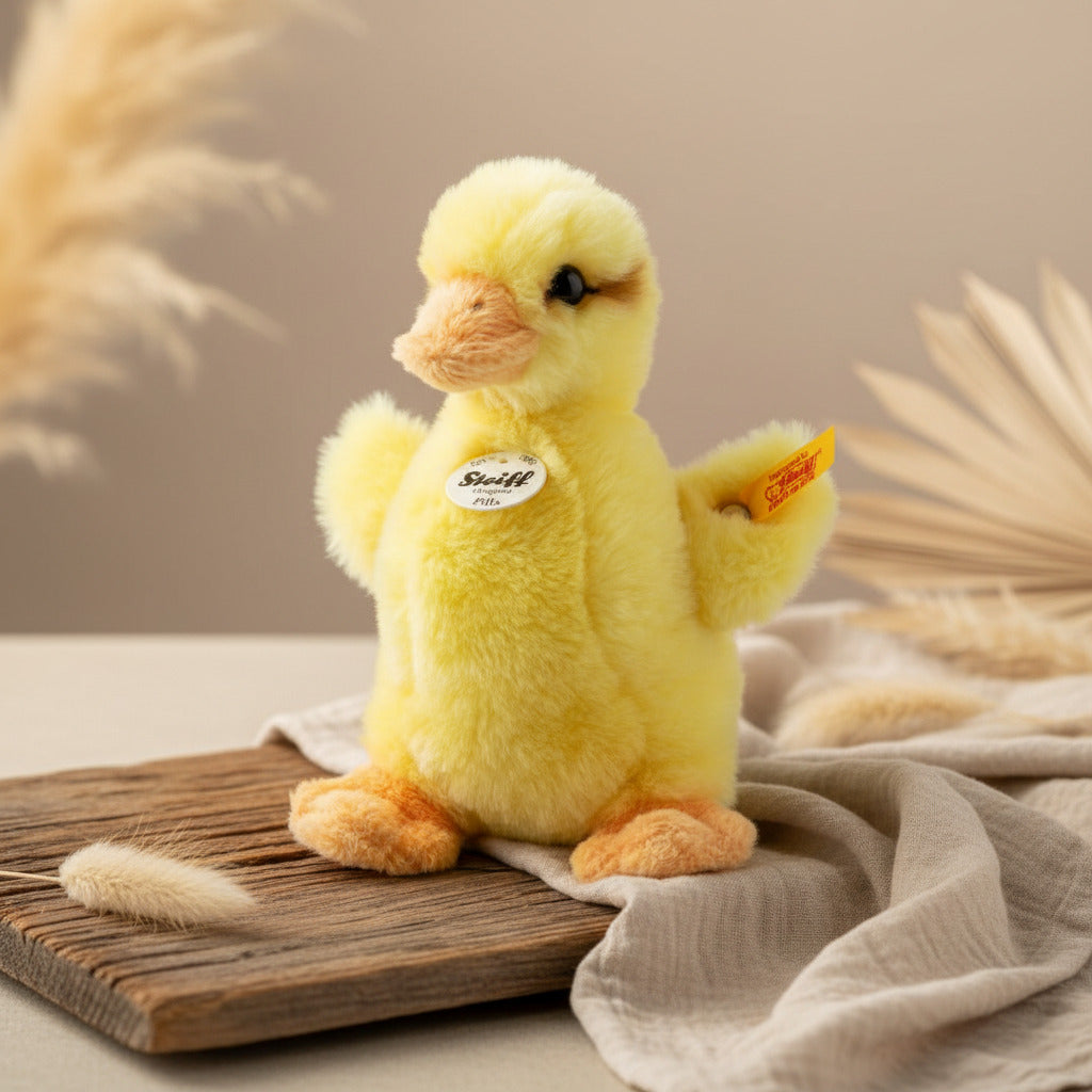 Steiff Pilla Entenküken Kuscheltier gelb 14 cm
