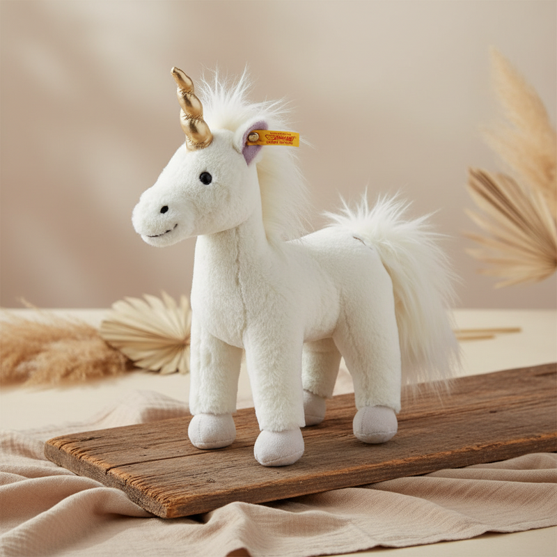 Steiff Einhorn Unica stehend Weiß 27 cm